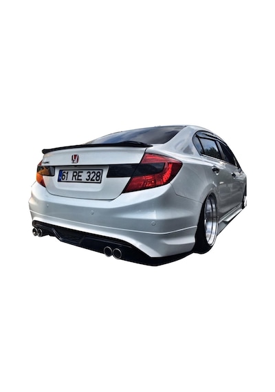 Honda Civic Fb7 (2012-2016) Custom Arka Tampon Eki - Difüzör (pla