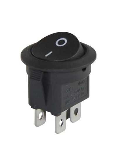 Yuvarlak 4 Pinli Işıksız On-off Anahtar Ic-133-4