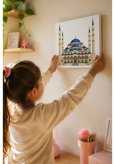 Sultanahmet Camii Şövalesiz Boya Seti 20x20