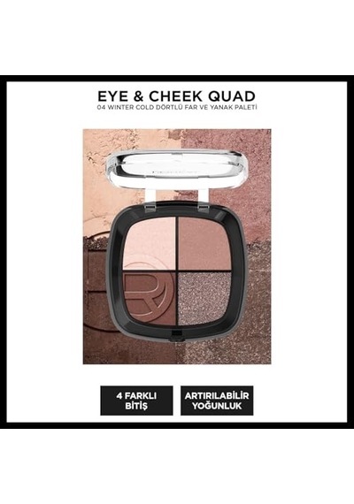 L'oreal Cosmetics Paris Paradise Winter Cold Dörtlü Far Paleti 04 83326911