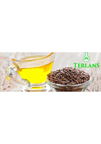 Terlans Ağartılmış Keten Yağı Resim Yağı 500 ML