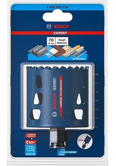 Bosch 70 Mm Expert Sert Malzemeler İçin Panç 2608900434
