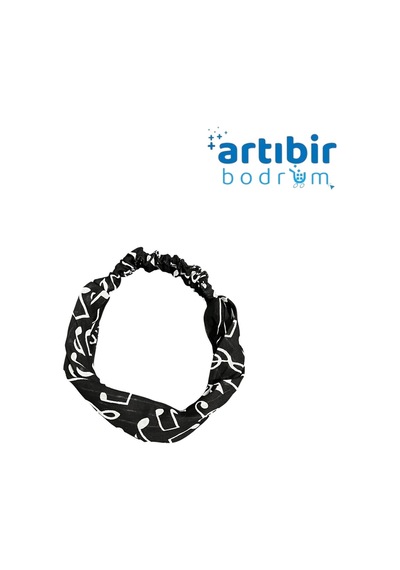 Lastikli Paraşüt Bandana Lacivert