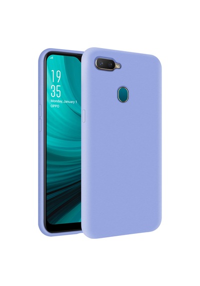 KZY İletişim Oppo AX7 İçi Kadife Soft Logosuz Lansman Silikon Kapak