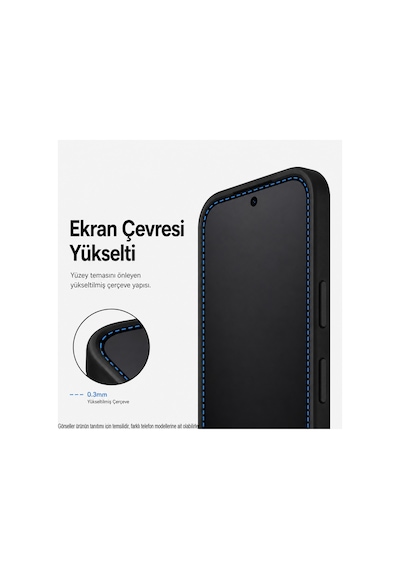 Tecno Spark 20 Kılıf Premium Mat İnce Kamera Korumalı Silikon Kapak Siyah