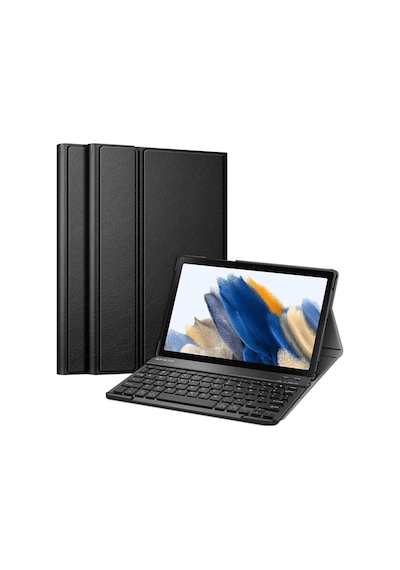 Samsung Galaxy Uyumlu Tab A8 10.5 Sm-x200 X205 X207 Kılıf Kablosuz Klavyeli Kılıf Mobax Türkçe Klavye
