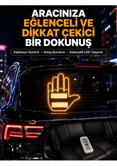 Ers Uzaktan Kumandalı Çok Fonksiyonlu Araç Led Işığı