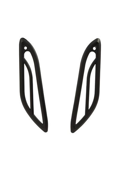 Vespa Primavera-sprint Dekoratif Arka Sinyal Kaplama Mat Siyah / Sıp