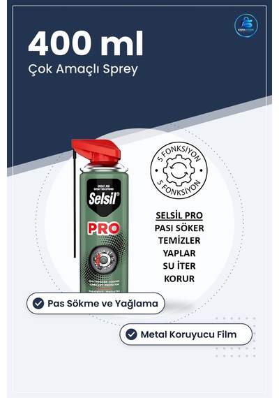 Pas Sökücü Bakım Sprey 400 Ml Çok Amaçlı Temizleyici Yağlayıcı Ko