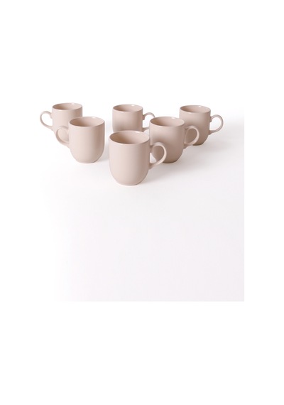 Keramika Krem Ekinoks Kupa 10 Cm 6 Adet 030