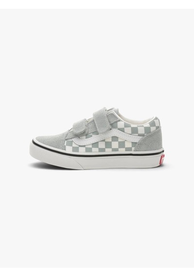 Vans Old Skool V Unisex Çocuk Gri Spor Ayakkabı - Vn000cya