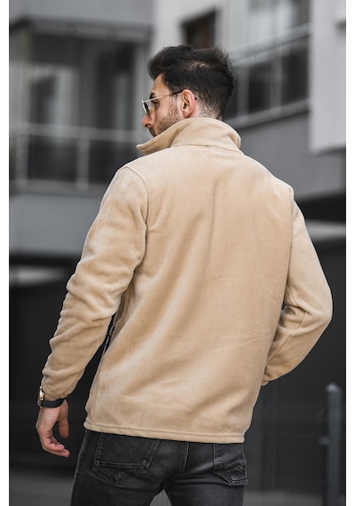 Oksit Freetown Erkek Pro Rüzgar Geçirmez 3 Cepli Outdoor Tam Fermuarlı Polar Ceket 001