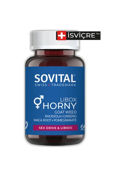 SOVİTAL Libox Güç Libido Ginseng Takviyeli 60 Adet 8682851193715