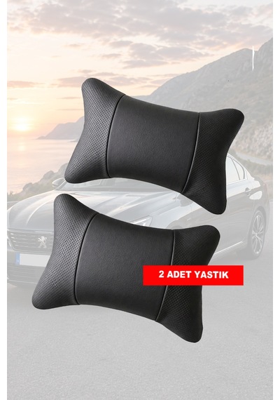 Custom Uyumlu Koltuk Yastığı Bagaj Çantası Siyah Renk Lüks Model