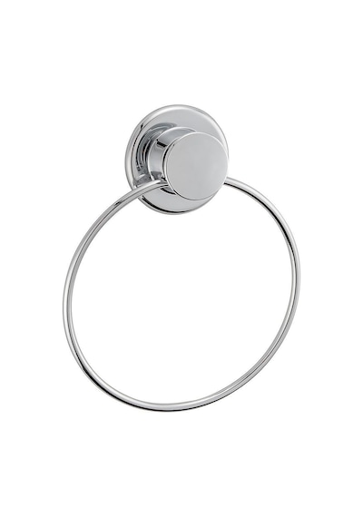 Zhlhome Yapışkanlı Yuvarlak Metal Banyo Havluluk Askısı Krom