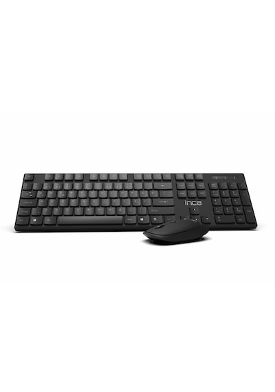 Inca Iws-537 Wireless Slim Design Soft Touch Q Keyboard&mouse Se