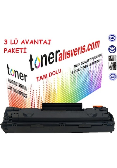 Paintter Hp Q 2612A 3Lü Paket- 1010, 1012İ, 1015, 1018, 1020, 102