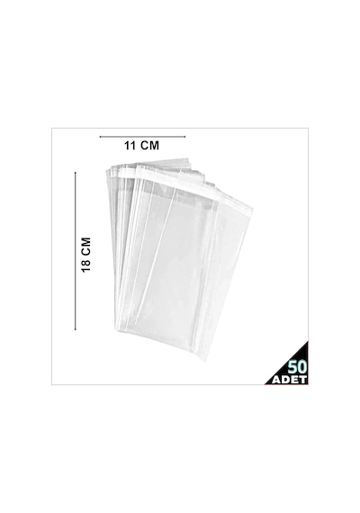 Kurabiye Poşeti 18 Cm X 11 Cm - 50 Adet