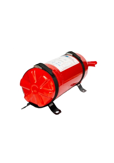 Kayışlı Söndürme Cihazı Braketi Yangın Söndürme Tüpü 6 KG