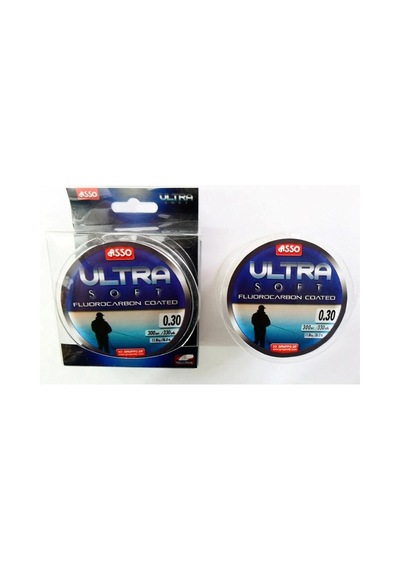 Asso Ultra Soft Fluorocarbon Kaplamalı 300Mt Misina