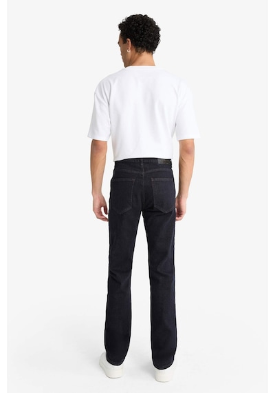 Defacto Sergio Regular Fit Normal Kalıp Normal Bel Boru Paça Jean Pantolon F4618ax25aunm34 Mavi