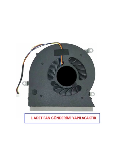 Notebook Fan - Msı Gt62vr 6rd Dominator Pro Muadili İle Uyumlu