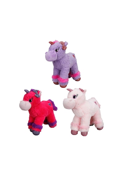 Unicorn Renkli Peluş At 28 cm. 1 Adet Fiyatıdır