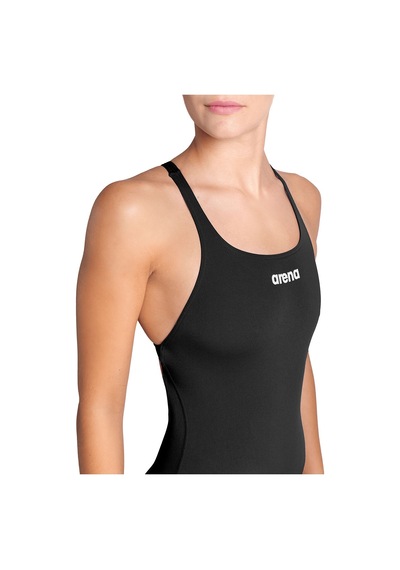 Arena Team Swimsuit Swim Pro Solid Kadın Siyah Yüzücü Mayo 004760550
