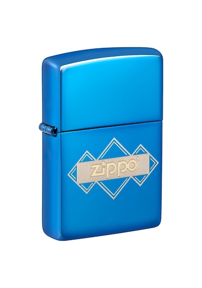 Zippo Safir Prizma Dizayn Çakmak Mavi