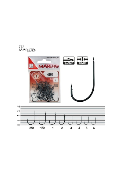 Maruto 496 Mavi İğne 1/0