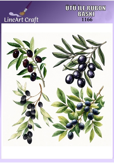 Ütü İle Rub On Transfer Kağıdı - No: 1166 30x30 Cm