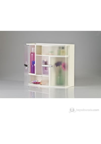 Primanova 094 Lüx Şeffaf Banyo ve Ecza Dolabı