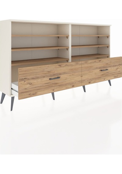 Arges Konsol 6 Raflı 2 Çekmeceli 176x30x99 Aytaşı-çam Atlas Çam/atlas Çam - Aytası Arges Konsol 6 Raflı 2 Çekmeceli 176x30x99 Aytaşı-çam Atlas Çam/atlas Çam - Aytası