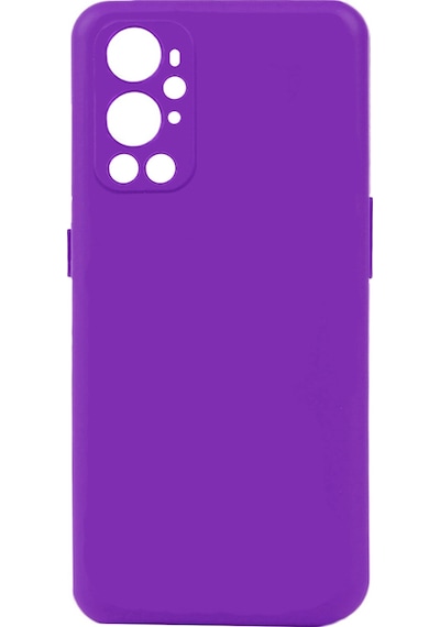 Ardemix One Plus 9 Pro Kılıf Biye Silikon - Mor Mor