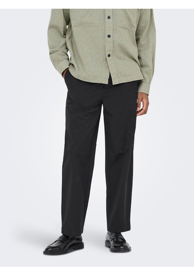 Only & Sons Sinus Tapered Erkek Siyah Pantolon 22037322-jbk