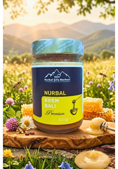 Nurbal Şifa Krem Bal 450 G