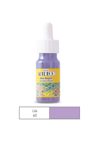 Artdeco Ebru Boyası 30Ml - Lila