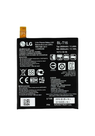 LG Uyumlu G Flex 2 H955 (Bl-t16) Batarya Pil 3000 mAh