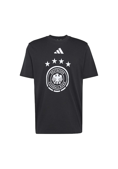 Black Adidas Erkek Almanya Futbol T-shırt Dfb Dna Gr Tee Kb4404 Siyah