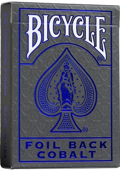 Bicycle Foil Back Cobalt Oyun İskambil Kartı