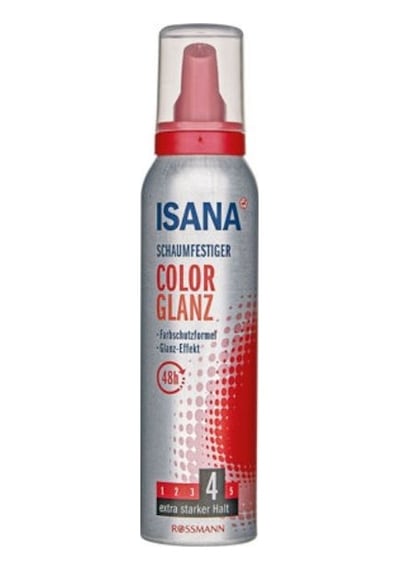 Isana Color Glanz Ekstra Güçlü 48 Saat Etkili UV Filtreli Saç Köpüğü 150 ML