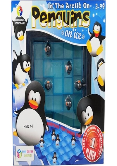 Penguins On Ice Penguenler Buz Üzerinde Zeka Oyunu Denge Oyunu Çocuk Oyunu