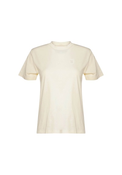 Hummel T- Pulse Co Regular Ekru Kadın T-shirt 912261-9157 Ekru