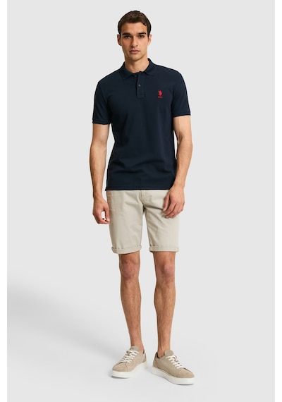 U.s. Polo Assn. Erkek Koyu Lacivert Tişört Basic 50322304-vr100