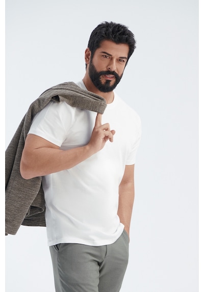 Ac&Co / Altınyıldız Classics Slim Fit 4'Lü Tişört Paket - 547236333 Çok Renkli