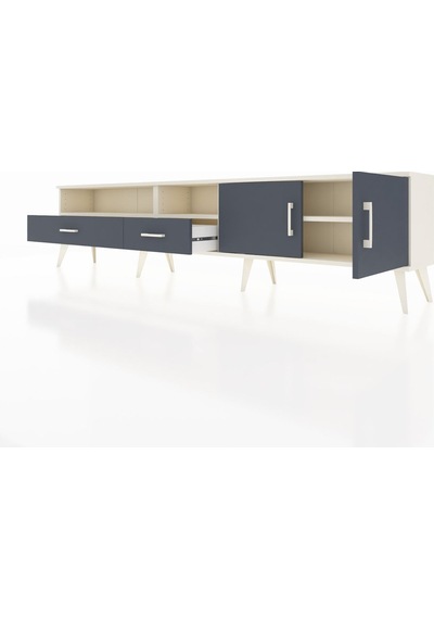 Arges Tv Ünitesi 3 Raflı 2 Çekmeceli 2 Kapaklı 220x30x51 Aytaşı-antrasit Antrasıt/antrasıt - Aytası Arges Tv Ünitesi 3 Raflı 2 Çekmeceli 2 Kapaklı 220x30x51 Aytaşı-antrasit Antrasıt/antrasıt - Aytası