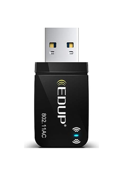 Edup Ac 1300 Mbit/s Usb Wlan Adaptörü, Çift Bant Wifi Stick 2.4g/5ghz Usb3.0 Adaptör Kablosuz Ağ Alıcısı Wifi Do