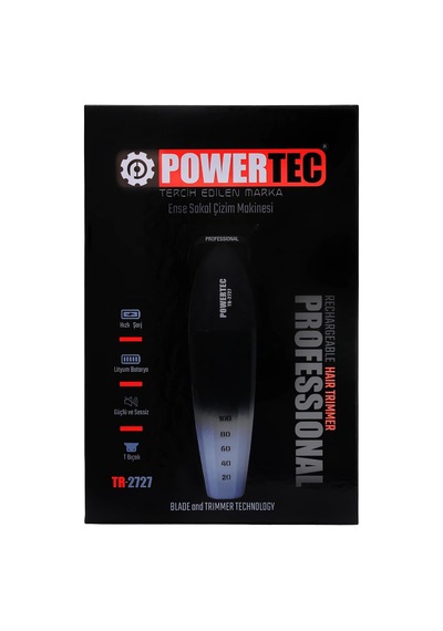 Tr-2727 Black Sakal Traş Ense Makinası