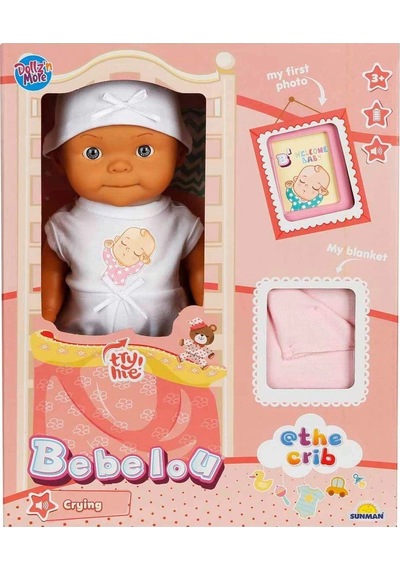5683 Bebelou Sesli Hoş Geldin Bebeği 30 Cm -