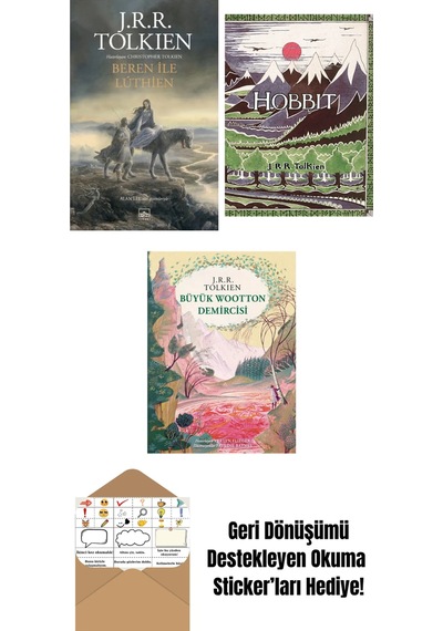 Beren İle Luthien + Hobbit Özel Ciltli Baskı + Büyük Wootton Demircisi Özel Ciltli Baskı